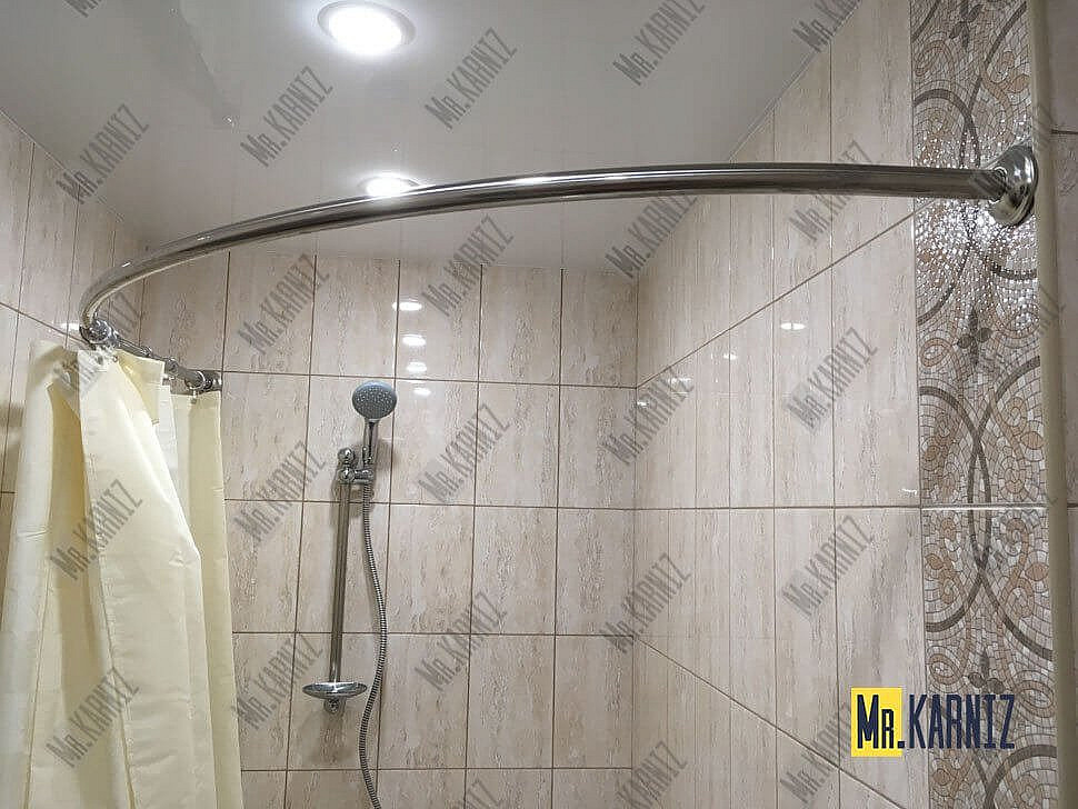 Карниз для ванны Jika Constance 170х115 Усиленный 25 мм MrKARNIZ фото 3