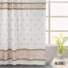 Штора для ванной Rome бежевая фото 1