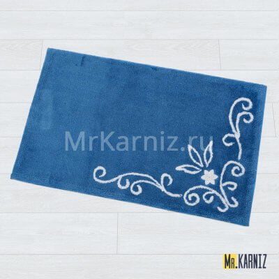 Коврик в ванную LC голубой