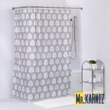 Штора для ванной Romb Zoloto