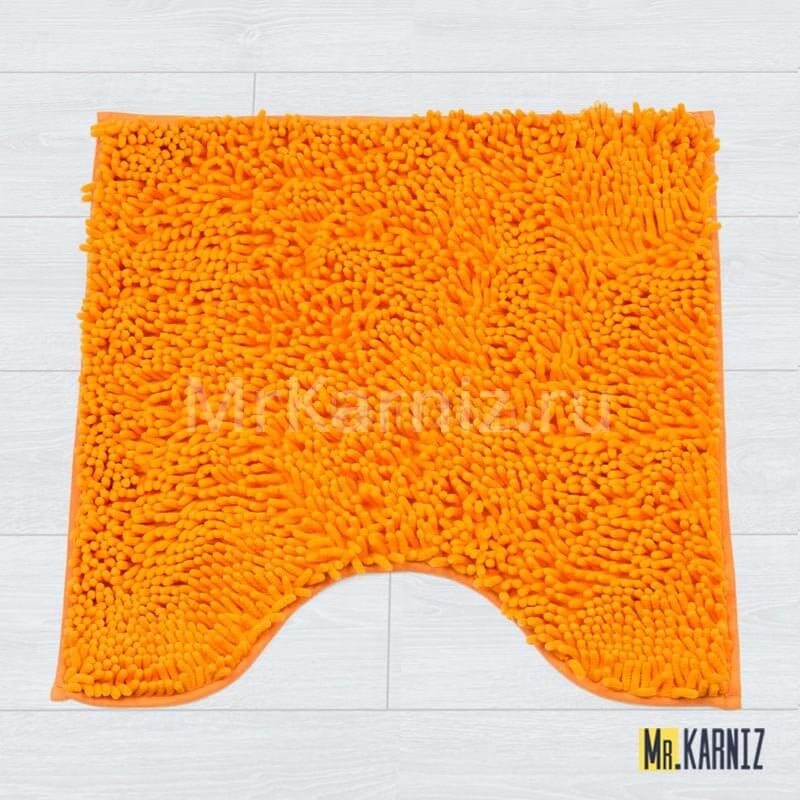 Коврик для туалета Люкс оранжевый