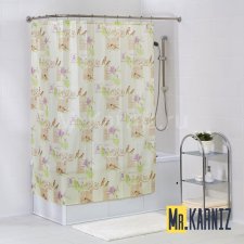 Штора для ванной Paradise birds
