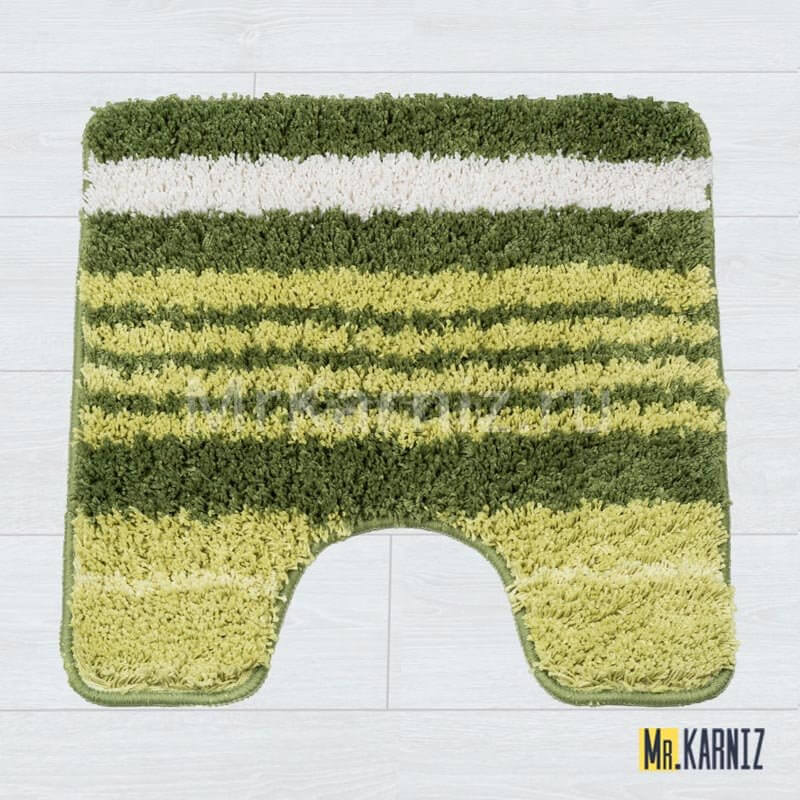 Коврик для туалета Найс 25 зеленый