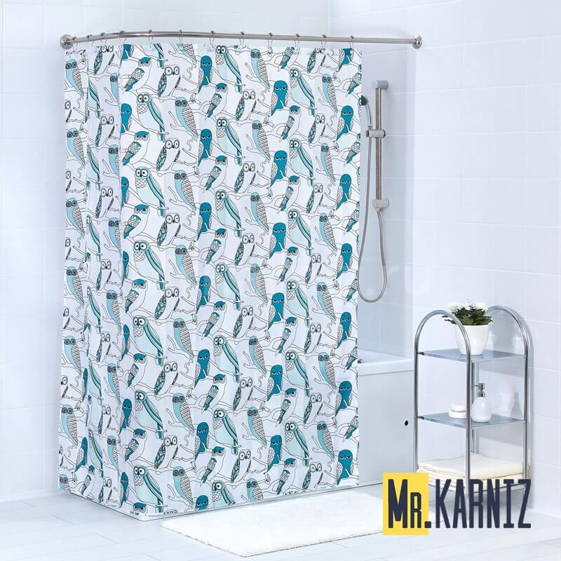 Штора для ванной OWLS