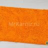 Комплект ковриков для ванной и туалета Люкс оранжевый фото 3