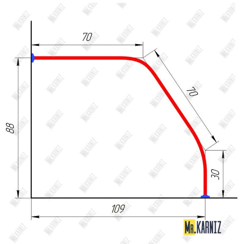 19830A Карниз по чертежу
