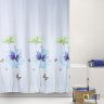Штора для ванной Flowers бежевая фото 1