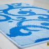 Коврик в ванную Узоры гол/синий фото 2