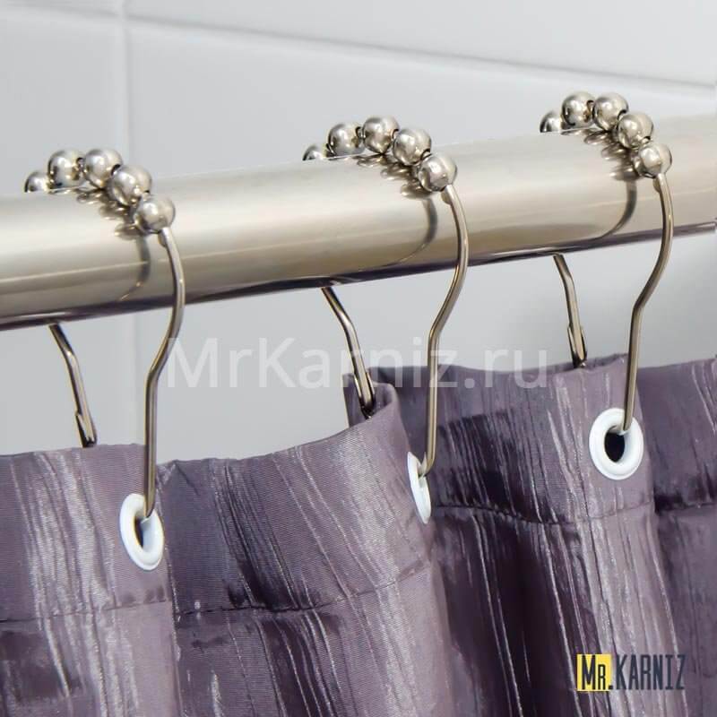 Кольца для штор Piercing Chrome 12 шт.