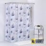 Штора для ванной Blue boats фото 1
